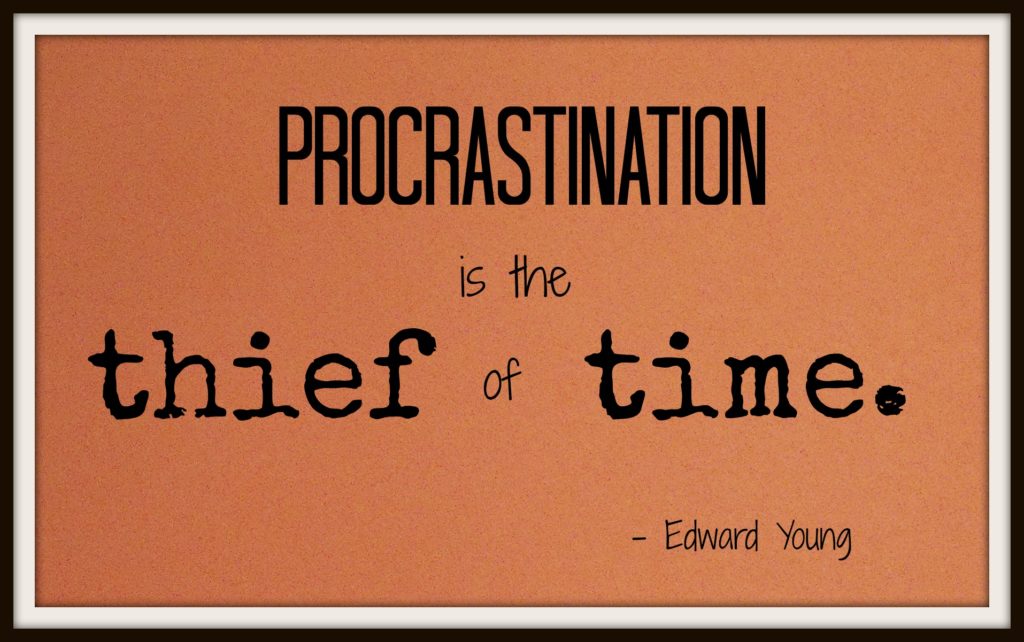 How to Stop procrastinating