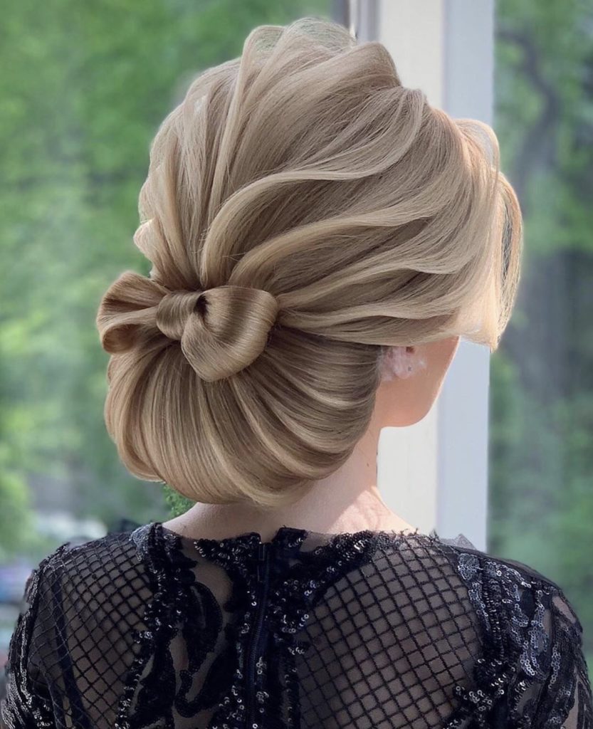 Most creative wedding hair styles for 2019 events.