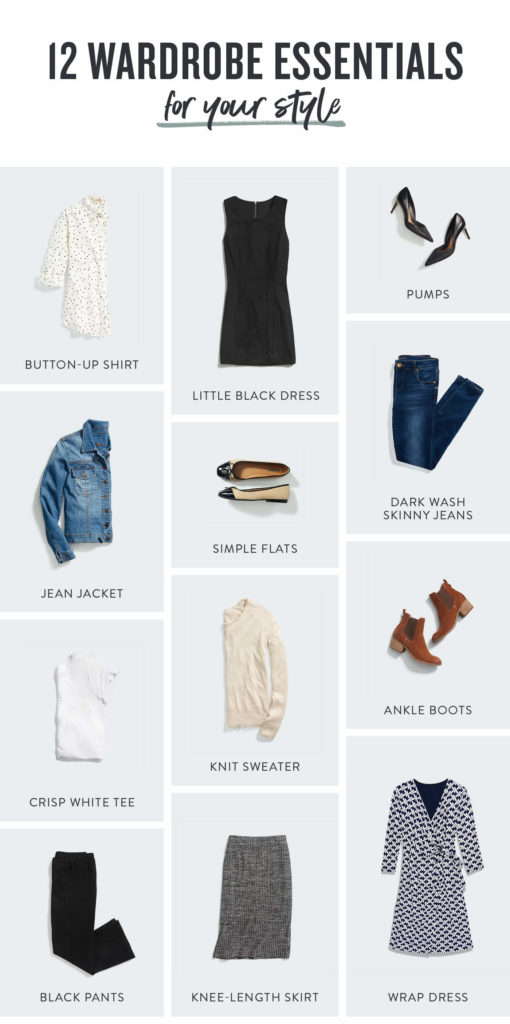 12 Wardrobe Essentials For Every Woman